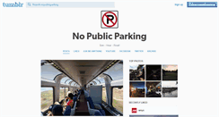 Desktop Screenshot of nopublicparking.com