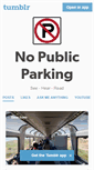 Mobile Screenshot of nopublicparking.com